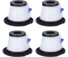 Kiimsin 4 vnt. keičiamų Hepa filtrų rinkinys, skirtas Moosoo K17, Dibea T6 C17 T1, Orfeld V20 dulkių siurblių priedams, dulkių siurblio pakaitinis filtras