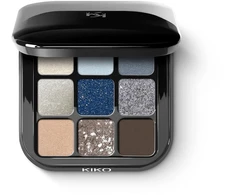 Kiko Milano Glamour Multi Finish šešėlių paletė 05 | paletė su 9 įvairių efektų šešėliais