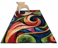 Kilimai kambariui gražus spalvingas Frize Magic 120x170 tankus storas