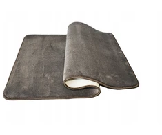 Kilimas Bertuzo 60x180 cm, rudas, minkštas poliesteris