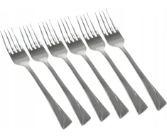 King Hoff Šakutės Gładki Połysk 6 vnt Kinghoff Kh-1338/15
