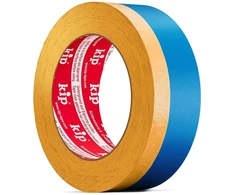 Kip 367 Multi-tape - 2 in 1 washi-tec ir audinio juosta maskavimui, apsaugai ir tinkavimui 36 mm / 24 mm x 25 m | Maskavimo juosta ir valymo juosta sienų dažams, glaistui, akrilui, dažymui ir lakavimui