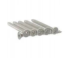 Kita 4,5x60 mm sraigtai medžiui kūginiai torx nerūdijančio plieno baldams 100 vnt.