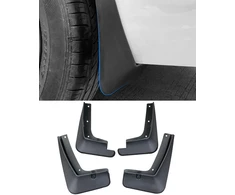 Kktr-car purvasaugiai, skirti vw id.3 priedams, 4 vnt. apsaugų nuo purslų rinkinys priekinei galinei apsaugai su tvirtinimo varžtais (id 3)