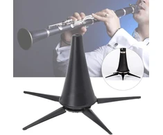 Klarneto stovas, sulankstomas pučiamųjų instrumentų stovas, klarneto stovas, 5 kojų fleitos laikiklis, pučiamųjų instrumentų priedai