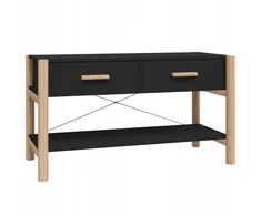 TV staliukas Klasikinė Tv spintelė 82x38x45 cm, juoda