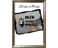 Klasikinis nuotraukų rėmelis ant sienos ir pastatomas 20x30