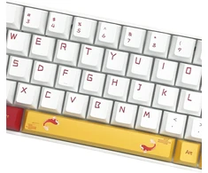 Klaviatūra Pbt klavišų dangtelių rinkinys 135 klavišams, individualūs Cherry klavišų dangteliai be alyvos, kiniško stiliaus, laimės dievo tema, tinkamas 61/64/68/84/87/96/98/104/108 jungikliams (god of Wealth)