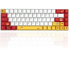 Klaviatūra Pbt klavišų dangtelių rinkinys 135 klavišams, individualūs Cherry klavišų dangteliai be alyvos, kiniško stiliaus, laimės dievo tema, tinkamas 61/64/68/84/87/96/98/104/108 jungikliams (god of Wealth)