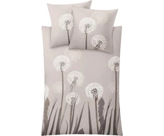 Kleine Wolke Belfiore 6158271954 patalynės komplektas 155 x 220 cm, taupe