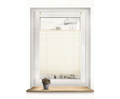 Klostinė žaliuzė crush - spalva: ecru, matmenys: 40 cm x 120 cm