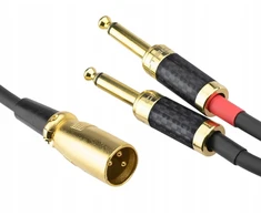 Klotz Kabelis 2x 6,3mm Jack mono - Xlr vyriškas, 6m