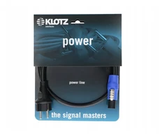 Klotz Neutrik Powercon maitinimo kabelis 1,5 m Pcons0150