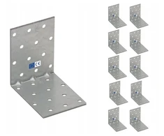 Kmp8 Montavimo kampas su įspaudu jungtis 80x80x60x1,5 Domax 10vnt