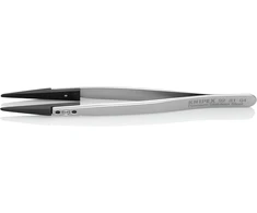 Knipex pincetai su keičiamais antgaliais esd lygūs 130 mm 92 81 04