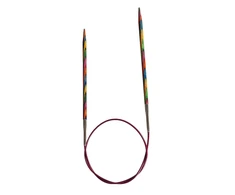 Knitpro 80 cm x 2.75 mm Symfonie fiksuoti apvalūs virbalai, įvairiaspalviai