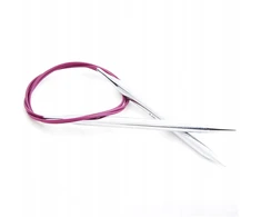 Knitpro Metalinės virbalai ant valo 150cm - 15,00mm