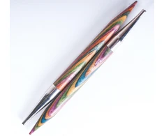 Knitpro Symfonie medinės keičiamos virbalų viršūnėlės