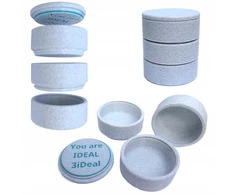 Knitting Ideal Mini Box organizeris mezgėjams pilkas marmuras