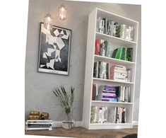 Knygų lentyna = didelė svetainės bibliotekai 80 cm