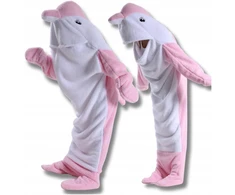 Koc delfin śpiwór delfinas pižama vaikiška kostiumas p ilgis 150cm r 115-125