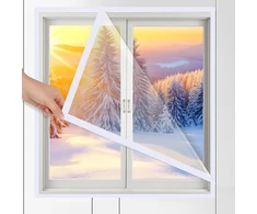 Kocusu langų izoliacinės plėvelės rinkinys, didelis skaidrumas, termoizoliacinė plėvelė nuo šalčio, pvc, termoizoliacinis lango uždangalas su nailono juosta, "pasidaryk pats" apsauginė plėvelė nuo šalčio, langas, minkšta izoliacinė plėvelė, langas nuo šal
