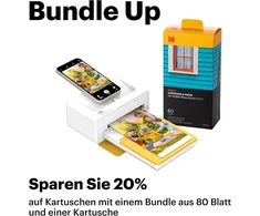 Kodak Dock Plus &amp; Bluetooth nešiojamas momentinis nuotraukų spausdintuvas, spalvotos aukščiausios kokybės nuotraukos, 10 cm x 15 cm nuotraukos, suderinamas su Ios ir Android