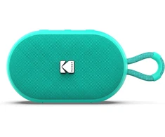 Kompiuterio kolonėlės Kodak Pws-2284 nešiojama belaidė kolonėlė - Ipx7, Bluetooth, 6w Rms, Tws Stereo, baterija 1500mah, baterijos veikimo trukmė 10-12 val., skambinimas laisvų rankų įranga, silikoninis dirželis, Type-c kabelis pridedamas