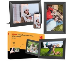 Kodak Skaitmeninis nuotraukų rėmelis jutiklinis ekranas nuotraukos filmai 10,1" Cf102p Wifi