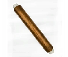 Kolageninė karamelinė plėvelė kumpiams, plotis 40 cm