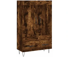 Komoda, dūminio ąžuolo spalvos, 69,5x31x115cm, apdirbta mediena