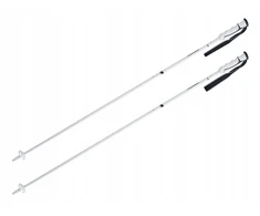 Komperdell Booster Speed Alloy Baltas/sidabrinis slidžių lazdos, 110 cm