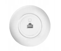 Kompiuterinis lizdas rj45 cat.5e baltas su rėmeliu 81mm retro loft