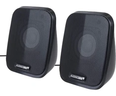Kompiuterio kolonėlės Audiocore Ac835 2.0 Stereo Garsiakalbiai su Led Apšvietimu