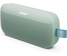Kompiuterio kolonėlės Bose Soundlink Flex Bluetooth garsiakalbis (2nd Gen.), Alpine Sage Limited Edition nešiojamas lauko garsiakalbis su tikrovišku garsu, iki 12 valandų baterijos veikimo laikas, atsparus dulkėms ir vandeniui