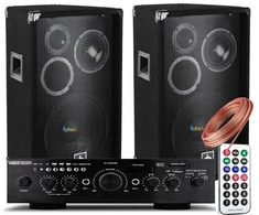 Kompiuterio kolonėlės Dibeisi Kolonėlių komplektas 600w stiprintuvas bluetooth radio usb aux