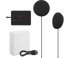 Kompiuterio kolonėlės Zruhig Bluetooth modulis ir garsiakalbis miego ausinėms, Bluetooth atsarginis modulis miego ausinėms, Bluetooth galvos juosta, Bluetooth 5.0 valdymo skydelis, Bluetooth pagalvės garsiakalbis su mikrofonu