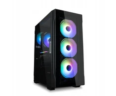 Kompiuterio korpusas Zalman i3 Neo Tg Midi Tower Atx, juodas korpusas su langu