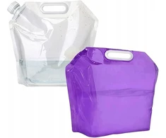 Komplektas kempingo vandens maišelių 5l x 2vnt. gertuvė kanistras