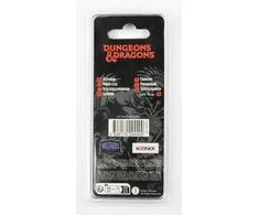 Konix Dungeons &amp; Dragons raktų pakabukas, 3d logotipas