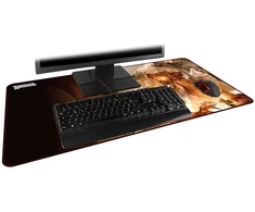 Konix Dungeons &amp; Dragons žaidimų pelės kilimėlis xxl 90 x 46 cm - neslystantis pagrindas - the rise of tiamat motyvas