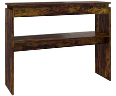 Konsolinis staliukas, dūminio ąžuolo, 102x30x80cm, mediena