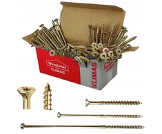 Konstrukciniai medvaržčiai 8x360mm Torx, 50 vnt.
