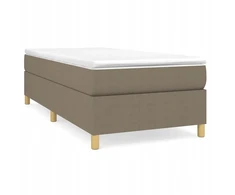 Kontinentinė lova Relaxmax 193x90x35cm, pilkai ruda