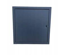 Korbi Kimi metalinės revizinės durelės antracito grafito spalvos 40x40