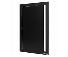 Korbi Kotarbau juodos plastikinės revizinės durelės 250x400mm