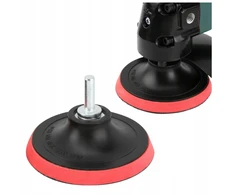 Korbi poliravimo rinkinys grąžtui, diskas, padelis su velcro, tvirtinimo laikiklis 100mm