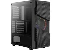 Korpusas Aerocool Menace Saturn Frgb Big Tower, juodas