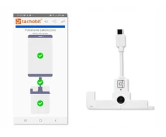 Automagnetola Kortelių skaitytuvas telefonui su Tachobit programėle