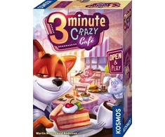 Kosmos 683788 3 minute crazy café, kooperatinis realaus laiko žaidimas 2–6 žaidėjams nuo 7 metų, praktiškoje atidarymo ir žaidimo magnetinėje dėžutėje, kelioninis žaidimas, smulki dovana vaikams ir suaugusiems, vakarėlių žaidimas